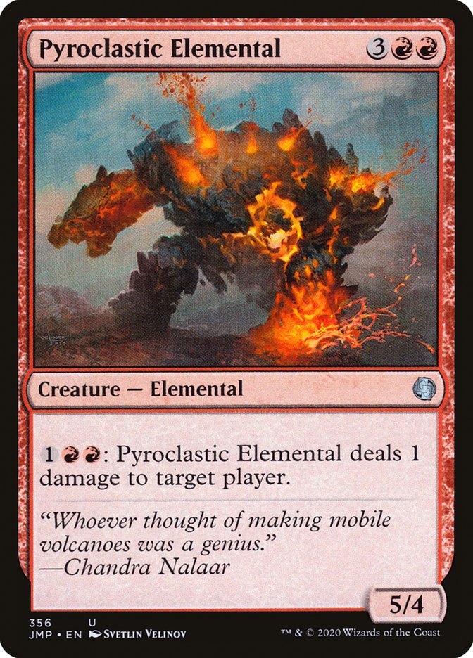 Pyroclastic Elemental [Jumpstart] | Yard's Games Ltd