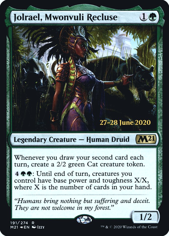 Jolrael, Mwonvuli Recluse [Core Set 2021 Prerelease Promos] | Yard's Games Ltd