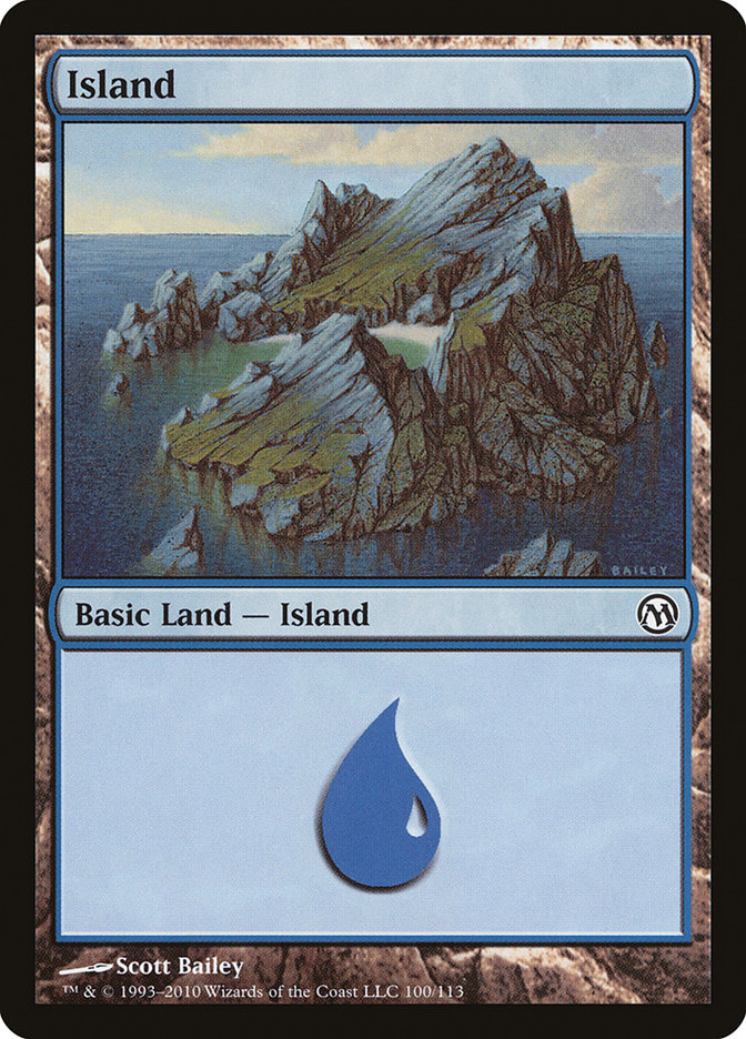 Island (100) [Duels of the Planeswalkers] | Yard's Games Ltd