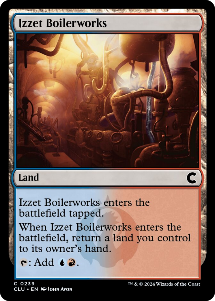 Izzet Boilerworks [Ravnica: Clue Edition] | Yard's Games Ltd