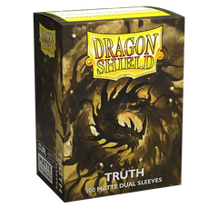 Dragon Shield: Standard 100ct Art Sleeves - Truth (Dual Matte) | Yard's Games Ltd