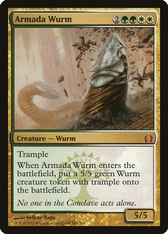 Armada Wurm [Return to Ravnica] | Yard's Games Ltd