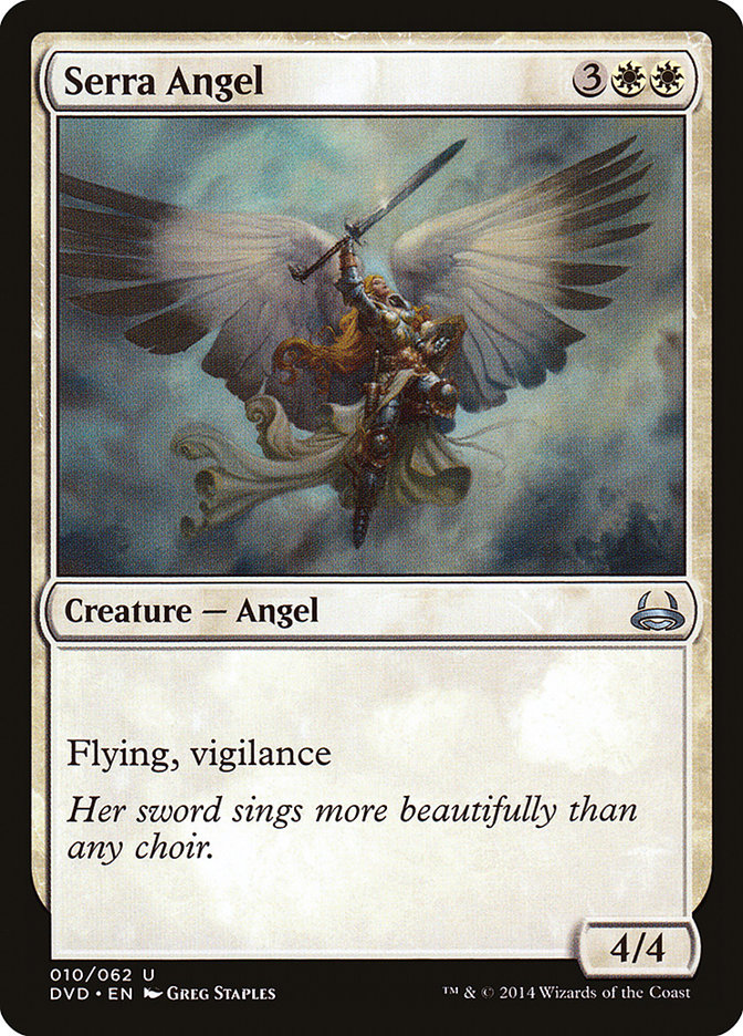 Serra Angel (Divine vs. Demonic) [Duel Decks Anthology] | Yard's Games Ltd