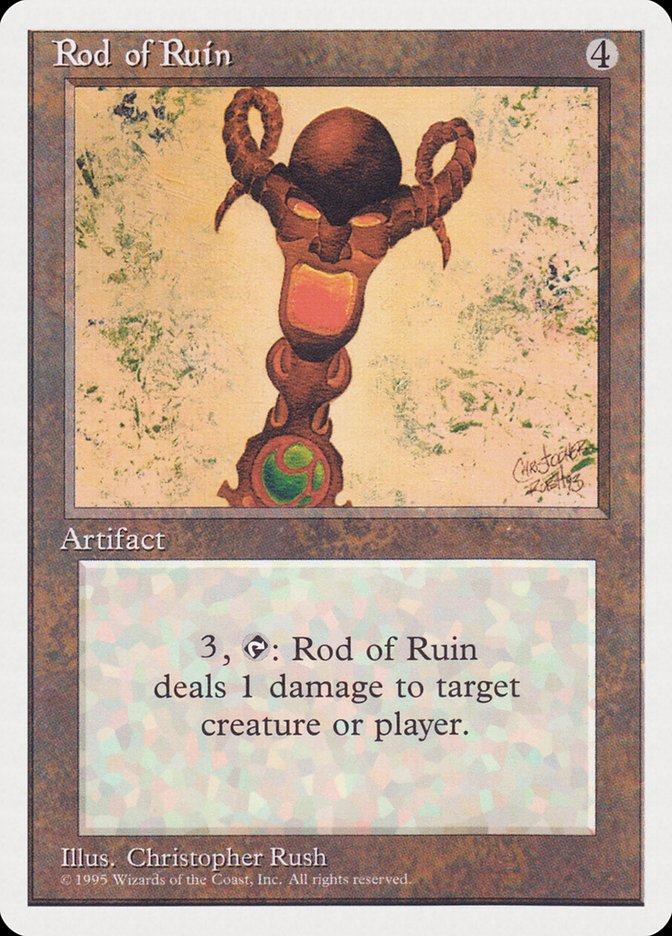 Rod of Ruin [Rivals Quick Start Set] | Yard's Games Ltd