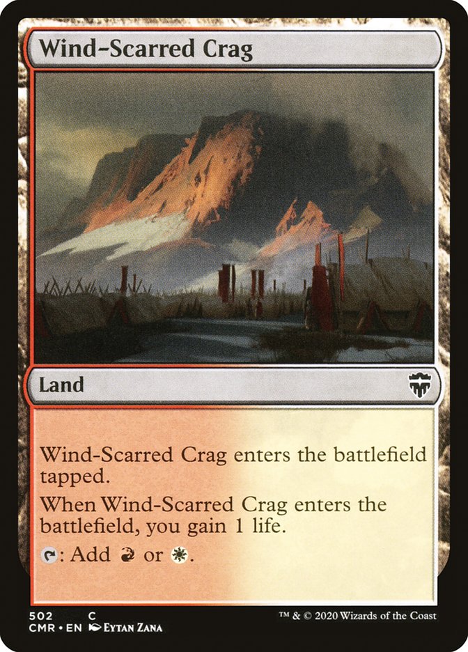 Wind-Scarred Crag [Commander Legends] | Yard's Games Ltd