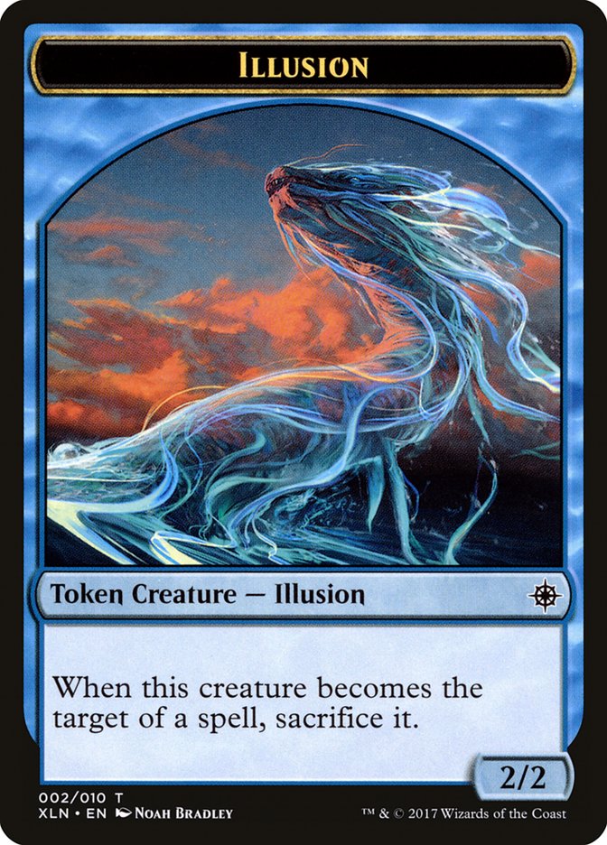 Illusion Token [Ixalan Tokens] | Yard's Games Ltd