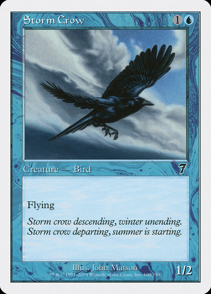 Storm Crow [Seventh Edition] | Yard's Games Ltd