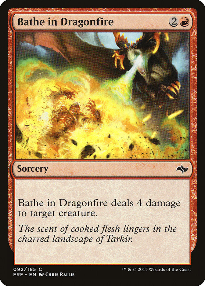 Bathe in Dragonfire [Fate Reforged] | Yard's Games Ltd