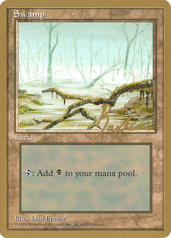 Swamp (gb372) (George Baxter) [Pro Tour Collector Set] | Yard's Games Ltd