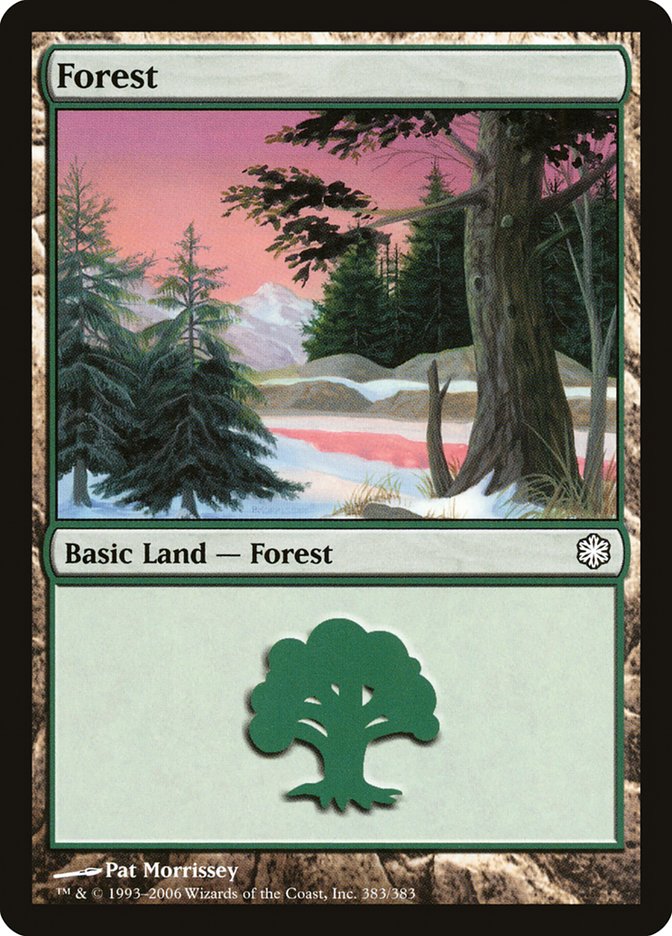 Forest (383) [Coldsnap Theme Decks] | Yard's Games Ltd