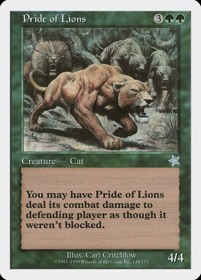 Pride of Lions [Starter 1999] | Yard's Games Ltd