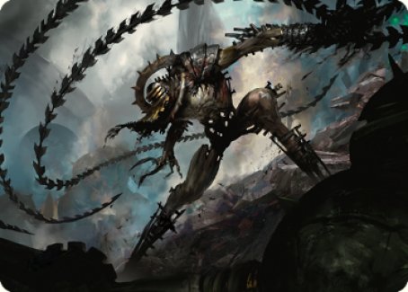 Razorlash Transmogrant Art Card [The Brothers' War Art Series] | Yard's Games Ltd