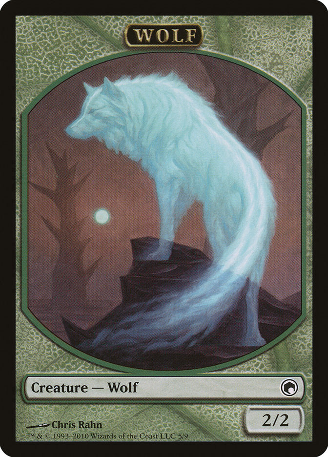 Wolf Token [Scars of Mirrodin Tokens] | Yard's Games Ltd