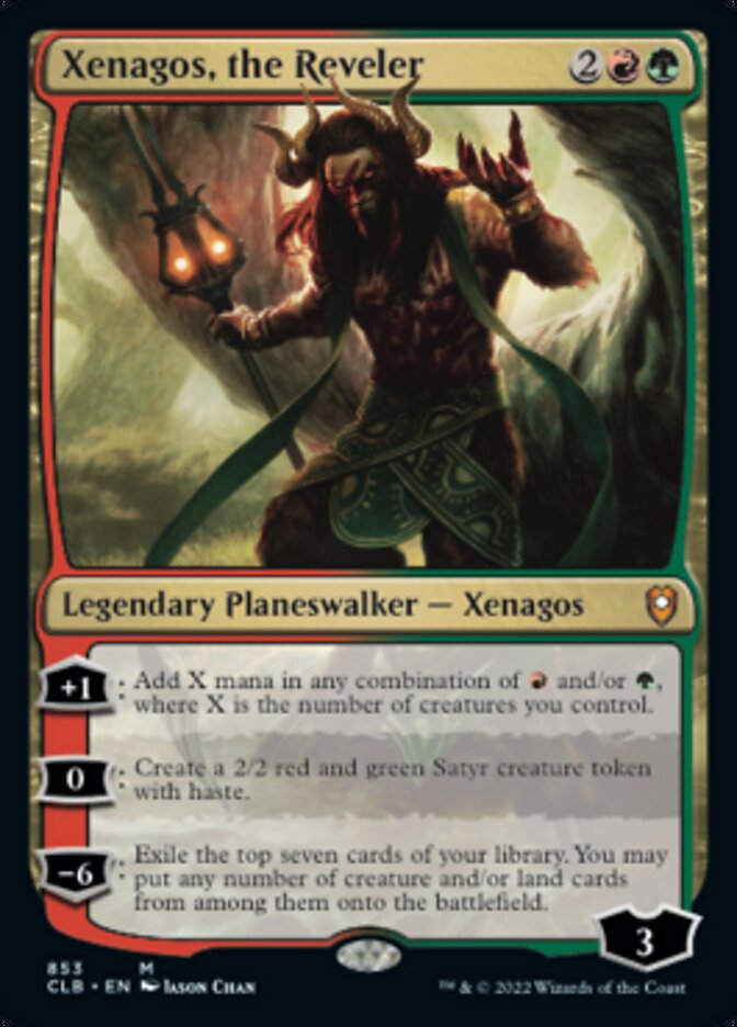 Xenagos, the Reveler [Commander Legends: Battle for Baldur's Gate] | Yard's Games Ltd