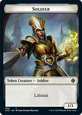 Eldrazi // Soldier Double-Sided Token [Starter Commander Decks] | Yard's Games Ltd