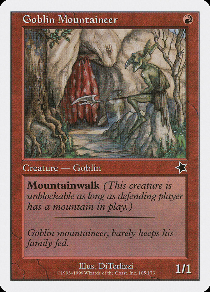 Goblin Mountaineer [Starter 1999] | Yard's Games Ltd