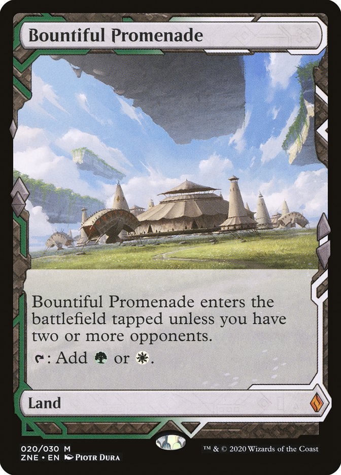 Bountiful Promenade (Expeditions) [Zendikar Rising Expeditions] | Yard's Games Ltd