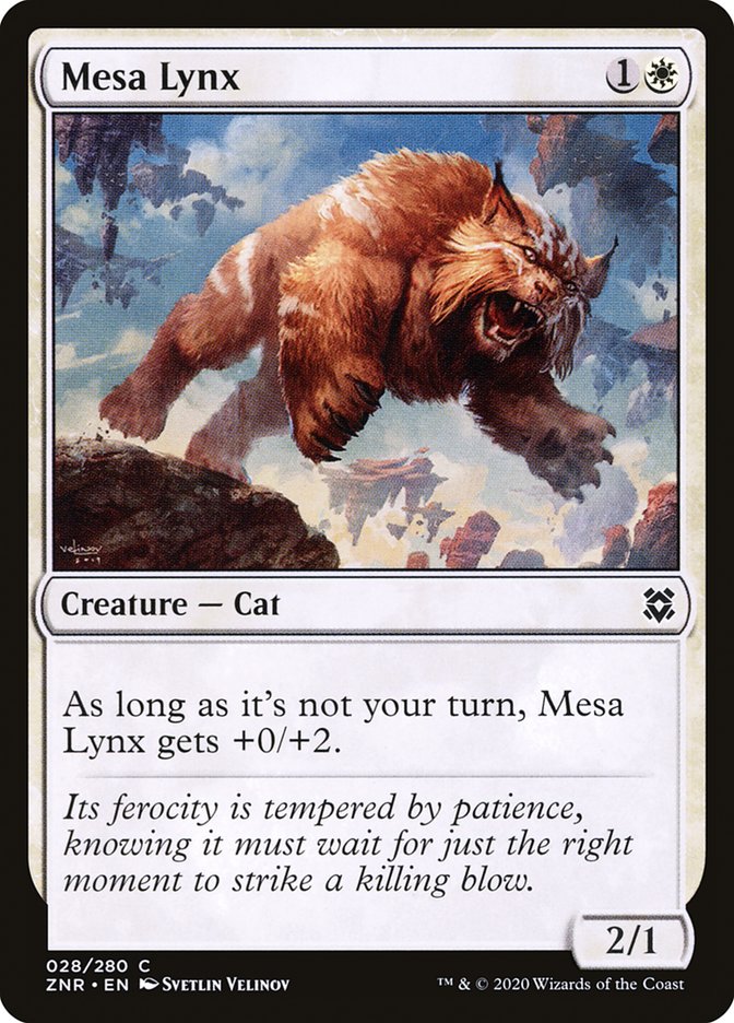 Mesa Lynx [Zendikar Rising] | Yard's Games Ltd