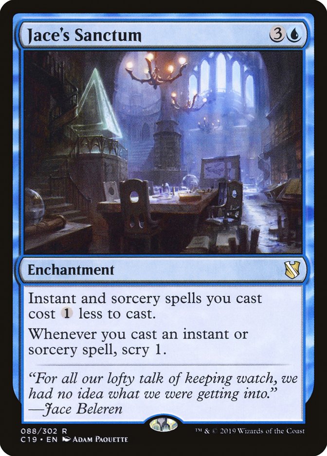 Jace's Sanctum [Commander 2019] | Yard's Games Ltd