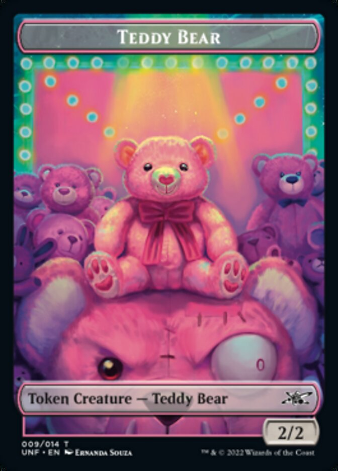 Teddy Bear Token [Unfinity Tokens] | Yard's Games Ltd