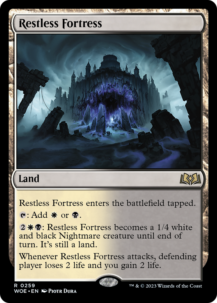 Restless Fortress [Wilds of Eldraine] | Yard's Games Ltd