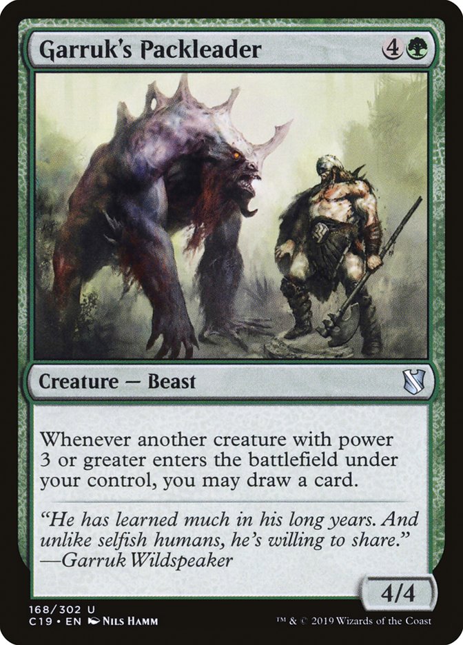 Garruk's Packleader [Commander 2019] | Yard's Games Ltd