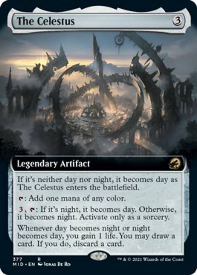 The Celestus (Extended Art) [Innistrad: Midnight Hunt] | Yard's Games Ltd