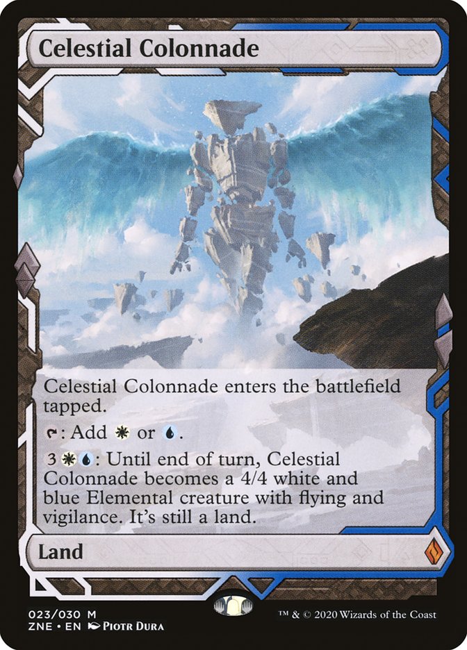 Celestial Colonnade (Expeditions) [Zendikar Rising Expeditions] | Yard's Games Ltd