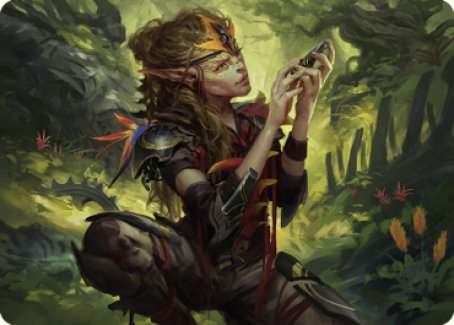 Meria, Scholar of Antiquity Art Card [Dominaria United Art Series] | Yard's Games Ltd