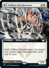 Selfless Glyphweaver // Deadly Vanity (Extended Art) [Strixhaven: School of Mages] | Yard's Games Ltd