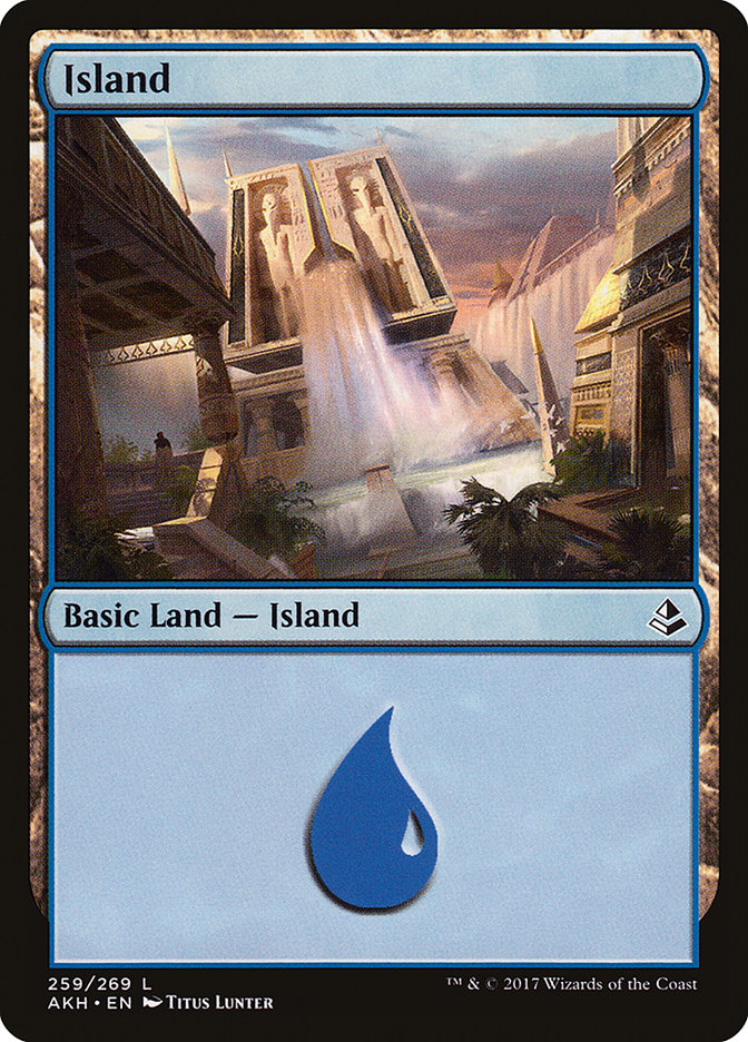 Island (259) [Amonkhet] | Yard's Games Ltd