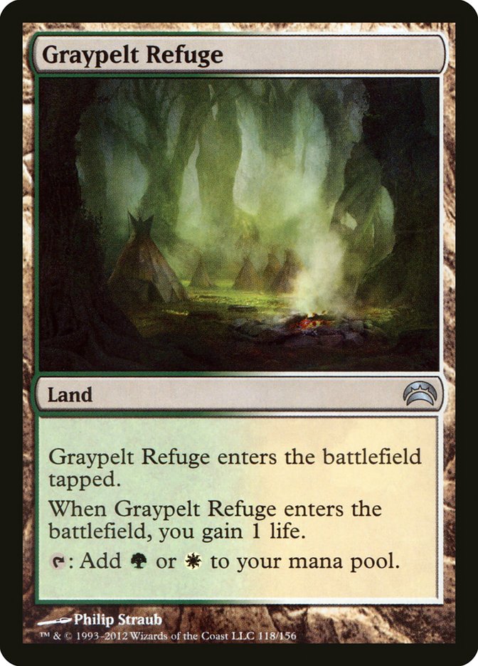 Graypelt Refuge [Planechase 2012] | Yard's Games Ltd