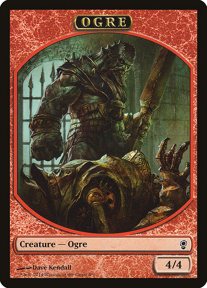 Ogre Token [Conspiracy Tokens] | Yard's Games Ltd