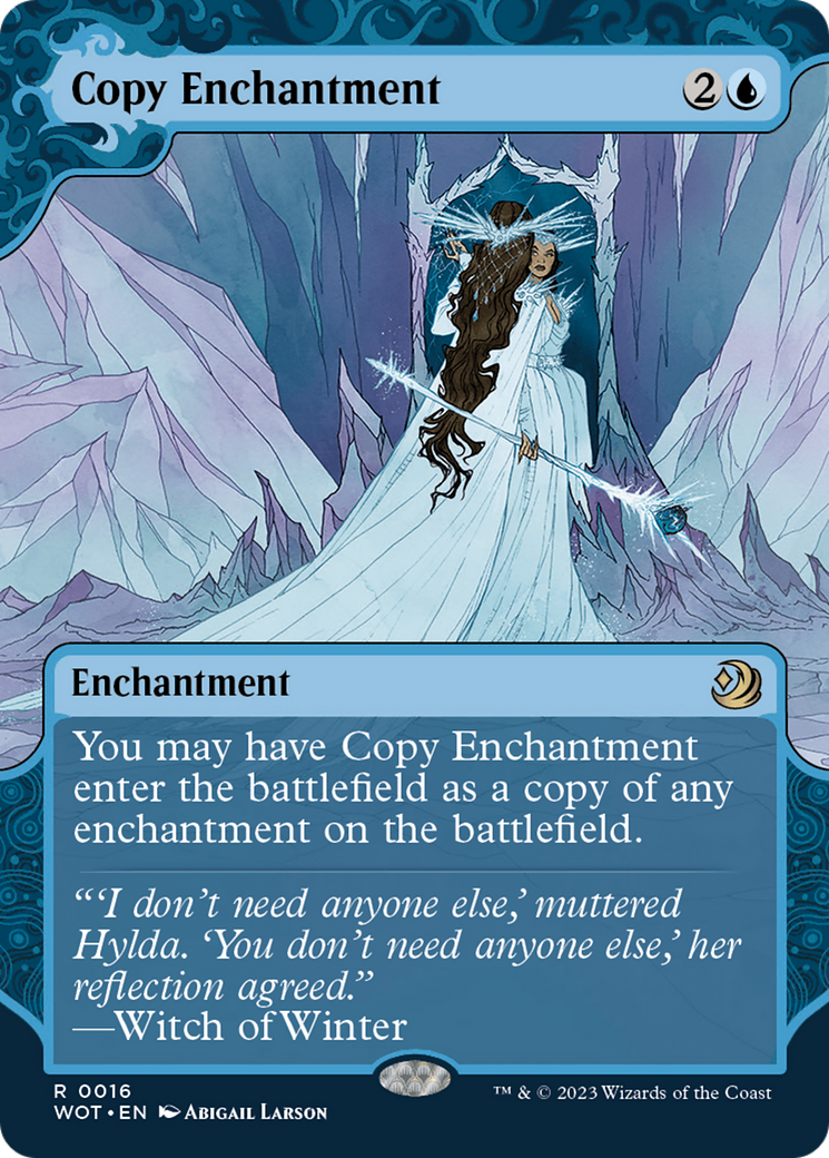 Copy Enchantment [Wilds of Eldraine: Enchanting Tales] | Yard's Games Ltd