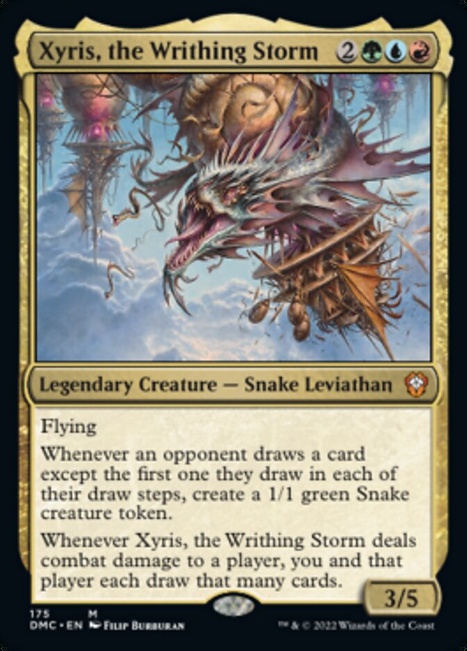 Xyris, the Writhing Storm [Dominaria United Commander] | Yard's Games Ltd