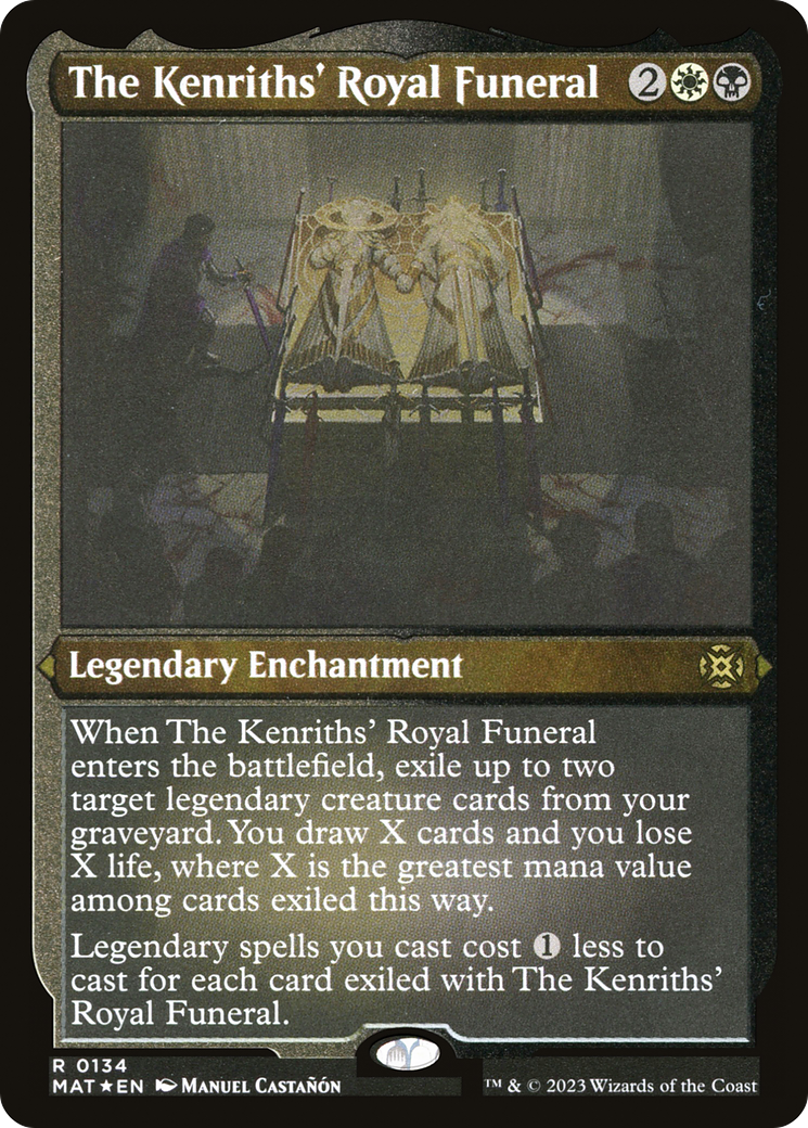 The Kenriths' Royal Funeral (Foil Etched) [March of the Machine: The Aftermath] | Yard's Games Ltd