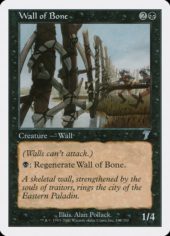 Wall of Bone [Seventh Edition] | Yard's Games Ltd