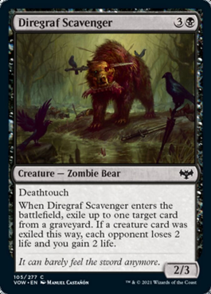 Diregraf Scavenger [Innistrad: Crimson Vow] | Yard's Games Ltd