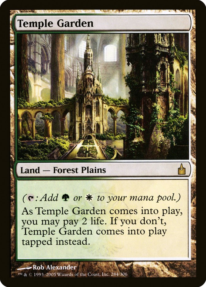 Temple Garden [Ravnica: City of Guilds] | Yard's Games Ltd