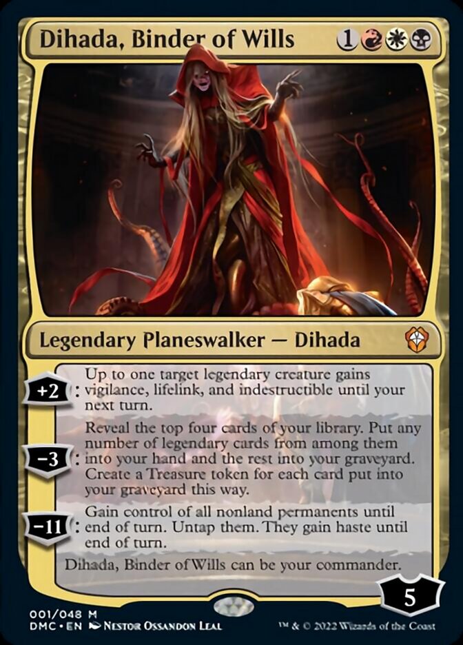 Dihada, Binder of Wills [Dominaria United Commander] | Yard's Games Ltd