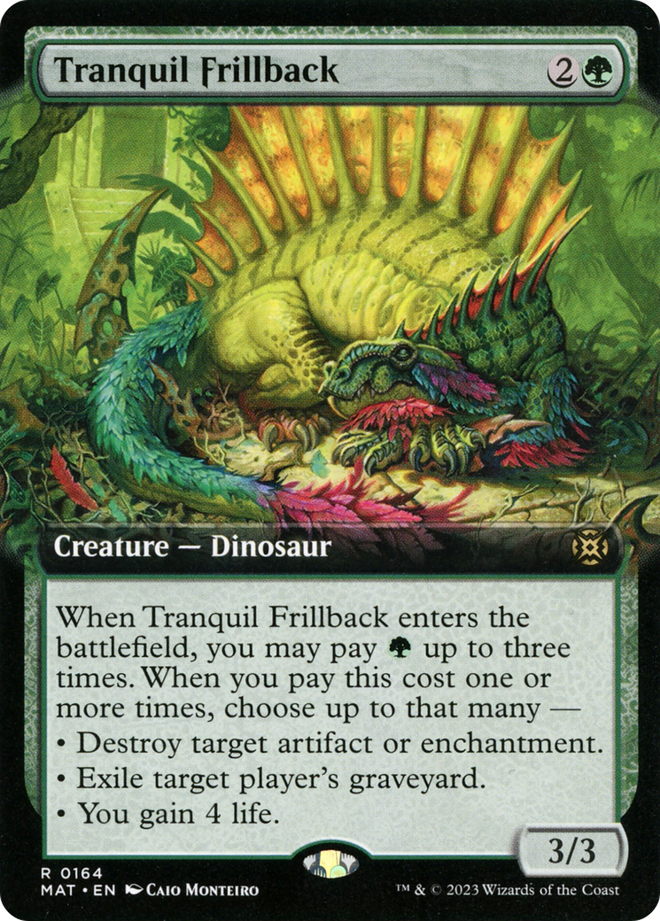 Tranquil Frillback (Extended Art) [March of the Machine: The Aftermath] | Yard's Games Ltd