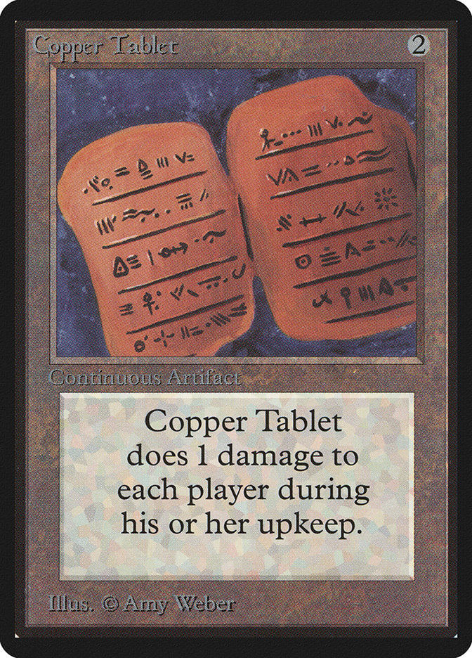 Copper Tablet [Beta Edition] | Yard's Games Ltd