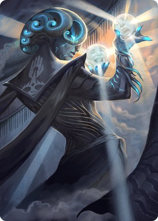 Queza, Augur of Agonies Art Card [Streets of New Capenna Art Series] | Yard's Games Ltd