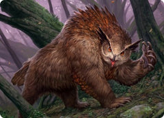 Owlbear Art Card [Dungeons & Dragons: Adventures in the Forgotten Realms Art Series] | Yard's Games Ltd