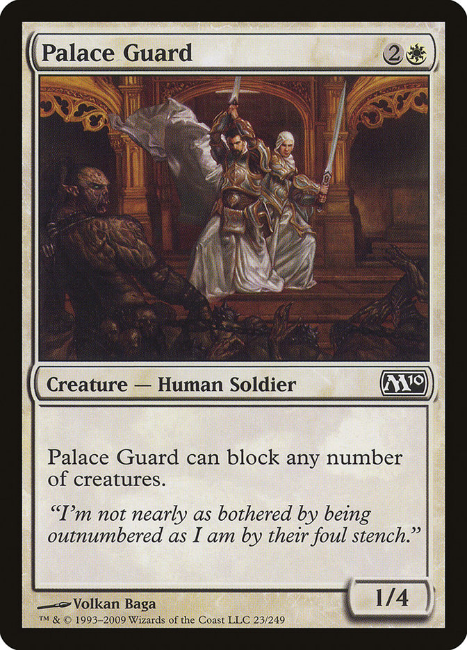 Palace Guard [Magic 2010] | Yard's Games Ltd