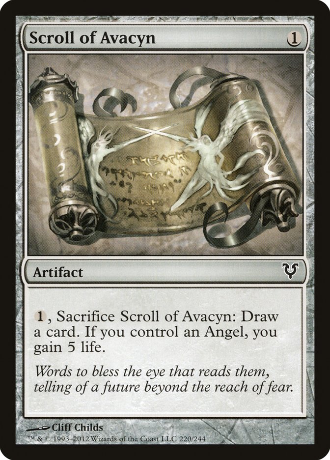 Scroll of Avacyn [Avacyn Restored] | Yard's Games Ltd