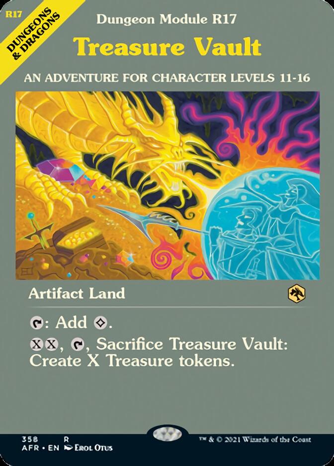 Treasure Vault (Dungeon Module) [Dungeons & Dragons: Adventures in the Forgotten Realms] | Yard's Games Ltd