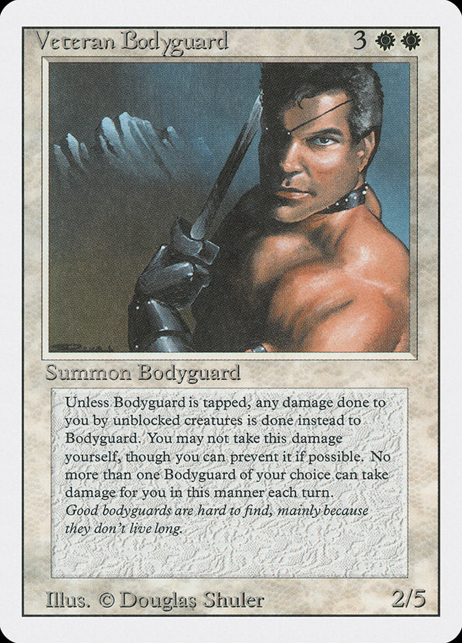 Veteran Bodyguard [Revised Edition] | Yard's Games Ltd