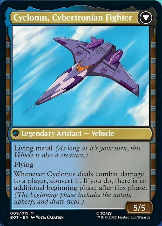 Cyclonus, the Saboteur // Cyclonus, Cybertronian Fighter [Transformers] | Yard's Games Ltd