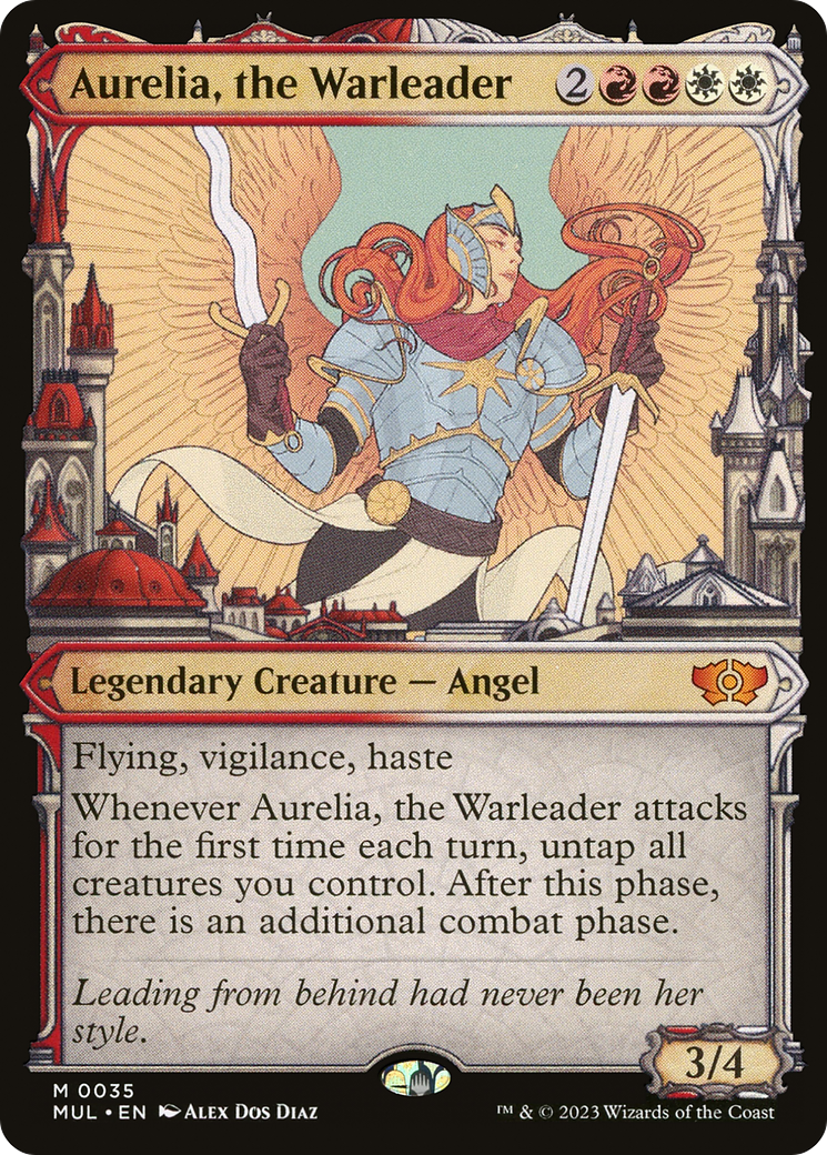 Aurelia, the Warleader [Multiverse Legends] | Yard's Games Ltd